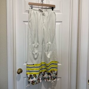 Free People Cream Sweatpants Joggers